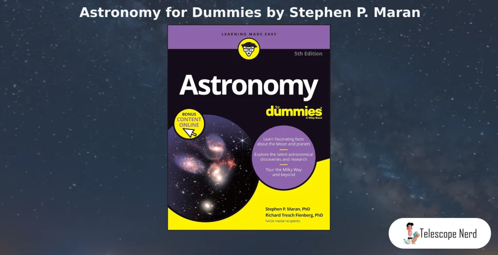 Book cover Astronomy for Dummies by Stephen P. Maran