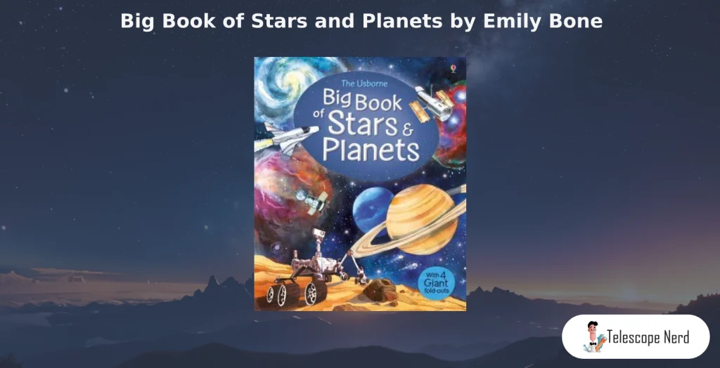 book cover for Big Book of Stars and Planets by Emily Bone