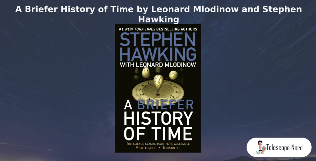 A Briefer History of Time by Leonard Mlodinow and Stephen Hawking book cover