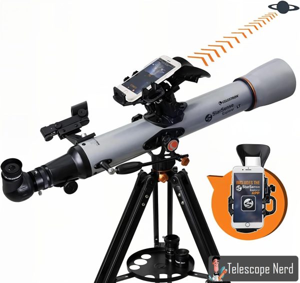 Celestron LT 70AZ StarSense Explorer Refractor Telescope