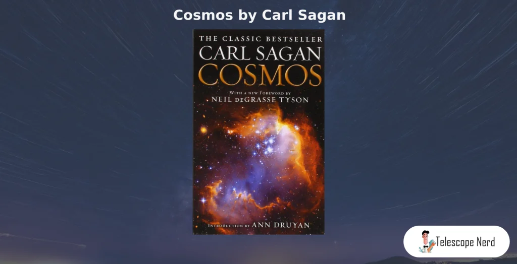 Cosmos by Carl Sagan book cover