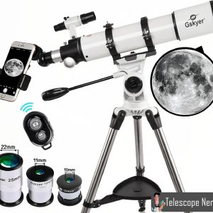 Gskyer 90mm Telescope 600x Magnification