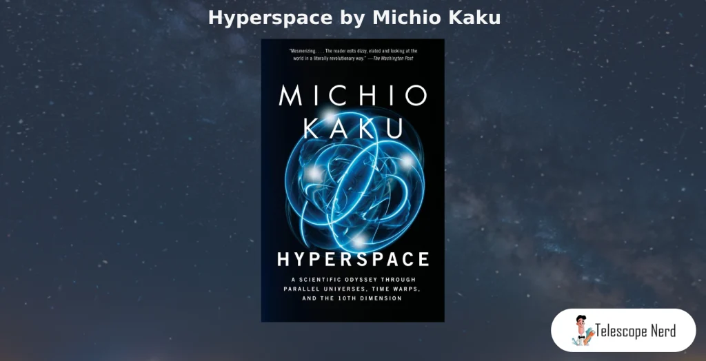 Book cover Hyperspace by Michio Kaku