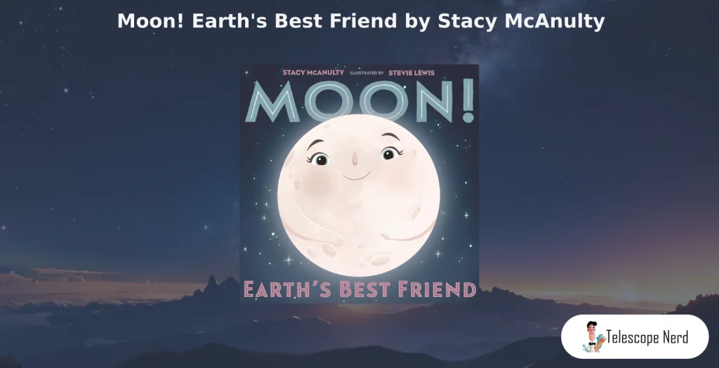 book cover Moon! Earth's Best Friend by Stacy McAnulty