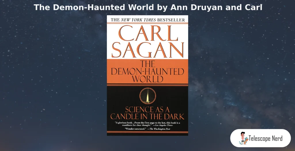 Book cover for The Demon-Haunted World by Ann Druyan and Carl Sagan