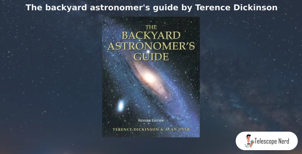Book cover for The backyard astronomer's guide by Terence Dickinson