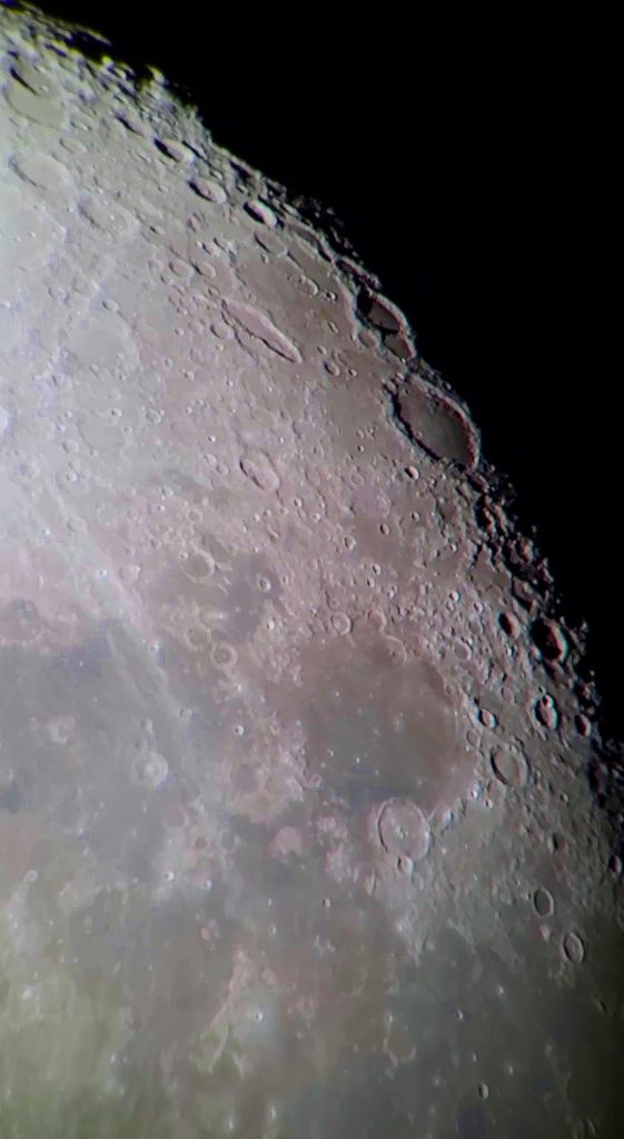 This is a single exposure. A 26MP file taken with an APS-C camera, through my C8 Edge telescope.