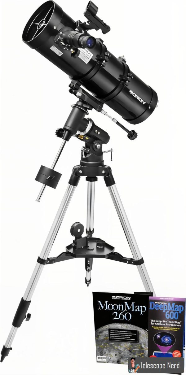 Orion 130St Newtonian Reflector Telescope With Equatorial Mount